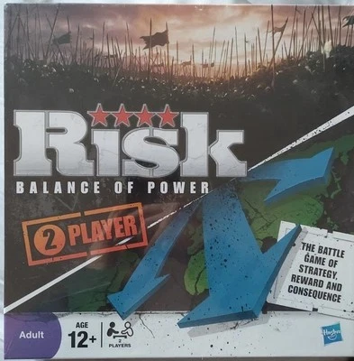 Hasbro Risk Balance Of Power - Brand New And Factory Sealed - 2 Player - 2009 - Image 1 of 2