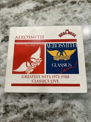 Aerosmith's Greatest Hits 1973-1988/Classics Live! от Aerosmith (2 CD, 1999) - Изображение 1 из 4