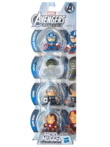 Marvel Micro Muggs Avengers Zusammenbauen Vinyl Mini Figur Set Neu Versiegelt - Bild 1 von 2