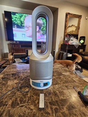 Dyson HP02 Pure Hot + Cold Link Connected Air Purifier Silver With Remote Tested - Image 1 of 4