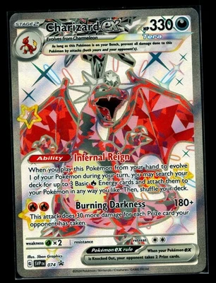 Charizard ex - 074 SV: Scarlet & Violet Promo Cards Pokémon TCG NM - Image 1 of 2