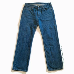 Levi's 751 Mens 38x32 Standard Fit Straight Leg Jeans Medium Wash Cotton - Picture 1 of 8
