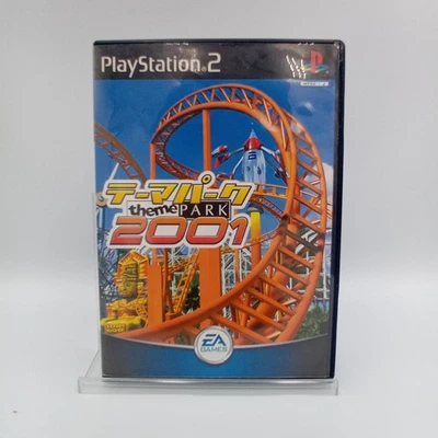 Theme Park 2001 PS2 PlayStation 2 Authentic Japan CIB Complete - Image 1 of 4
