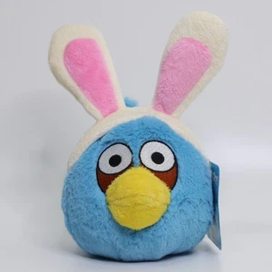 NWT Angry Birds Easter Bunny Blue Bird Plush | 5" 2012 CWT HK-98 J11 - Picture 1 of 9