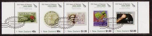 NEW ZEALAND 2005 STAMP REWARD STRIP OF 5 FINE USED PERFORATED - Picture 1 of 1