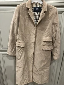 Women’s Vintage Burberrys coat luxury Tan jacket Medium - Picture 1 of 15