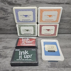 Craft Ink Stamp Pad Lot (7) Close To My Heart Exclusive Ink It Up SEALED - Picture 1 of 15