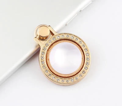 Soporte giratorio para anillo de dedo para teléfono celular de cristal de moda LiliDreamStore 360  Foto 1 de 4