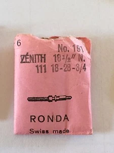 ZENITH 18 1/2 " Albero di carica Tige Winding stem Aufzugwelle - Picture 1 of 1