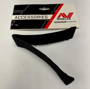 Genuine Minelab Metal Detector Nylon Strap Armrest 38mm Black 3011-0437 NEW ❤ - Picture 1 of 4