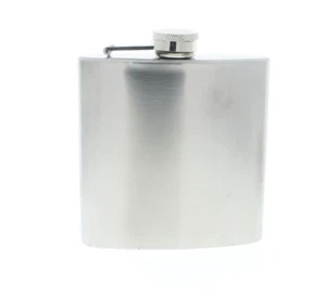 Peltre de matraz de cadera de acero inoxidable Csa 6 oz ideal para regalos y reinactmen occidentales - Imagen 1 de 3