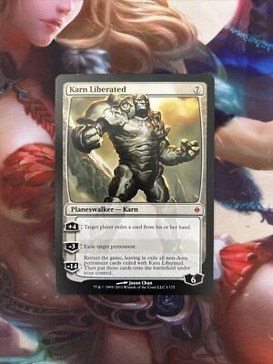 MTG Magic 1x Karn Liberated New Phyrexia NM Magic The Gathering - Image 1 of 2