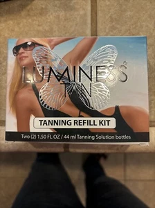 NIB Luminess Air Airbrush System Tanning MEDIUM Tanning Solution (2 1.5 Bottles) - Picture 1 of 2