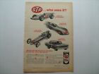 1966 "STP Oil Treatment" vintage performance ad from private estate collection