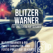 Produktbild - Blitzerwarner Fix- und Fertig Paket passend für VW RNS 510 auf 1gb SD Karte