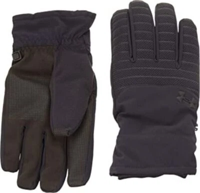 Guantes de invierno Under Armour Dayton Cold Gear para hombre - pequeños / S - negros Foto 1 de 4
