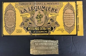Juego original de etiqueta vegetal de caja francesa, muy antiguo - Imagen 1 de 3