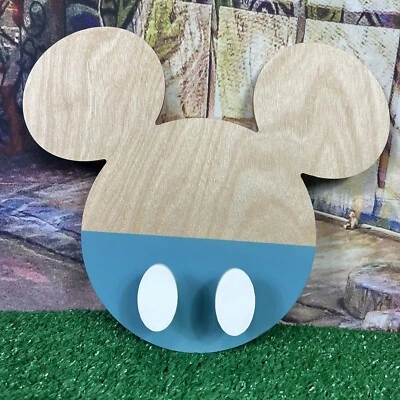 Ganchos de pared decorativos en forma de Mickey de los parques de Disney para el hogar de Disney 9,5 X 8 B3 Foto 1 de 4
