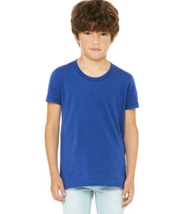 Bella + Canvas 3001Y Youth Jersey T-Shirt - Picture 1 of 37