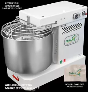 Famag Spiral Mixer IM10 (10KG DOUGH) 10 Speed FREE COVER USA 110V - Bild 1 von 3
