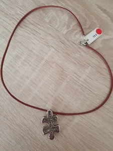 Pendentif Argent Virenque Design Argent Diamants Neuf - Picture 1 of 8