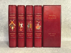 CERVANTES. DON QUIJOTE DE LA ÄRMEL. ILLUSTRIERT VON HENRY LEMARIE. 1957-1960 - Bild 1 von 24