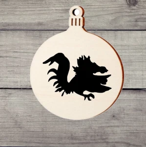 Gamecock Decal wood Christmas Ornament - Colleges - University of South Carolina - Picture 1 of 10