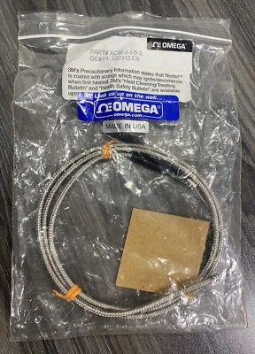 Termopar aislante de alta temperatura OMEGA Engineering XCIB -J-1-5-3 XCIBJ153 - EE. UU. Foto 1 de 4