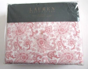 Lauren by Ralph Lauren Monaco Paisley 100% Cotton Full Size Sheet Set **New** - Picture 1 of 5
