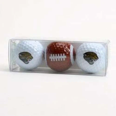 Jacksonville Jaguars - 3 Golf Balls Cover