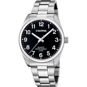 Reloj Calypso basic hombre K5862/4 esfera negra brazalete acero - Imagen 1 de 1