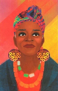 Postcard Erin K Robinson "Faith Ringgold" African-American Artist & Educator MNT - Picture 1 of 1