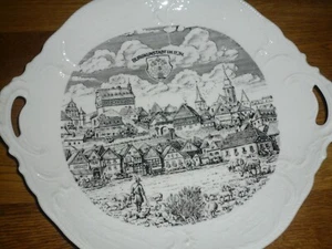 Platte Rosenthal 27 cm / 30 cm Sanssouci BURGKUNSTADT IM 17 JH - Bild 1 von 9