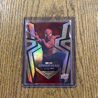 2023 UD Spider-man No Way Home Conception Perception CP-1 RED SSP 1:405 Packs! - Image 1 of 2