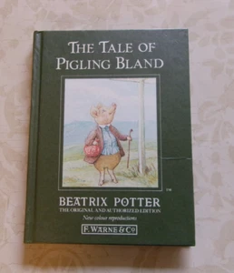 DIE GESCHICHTE VOM FERKEL FADE VON BEATRIX POTTER ~ F. Warne & Co. ~ grünes HC-Buch - Bild 1 von 9