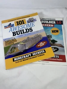 LOT of 2 101 Awesome Builds AND Master Builder 3.0 Advanced: Minecraft Secrets - Picture 1 of 17