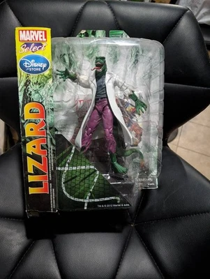 钻石漫威精选迪士尼商店 Lizard 可动人偶 2012 全新带盒 Hsh — 第 1/3 张图片