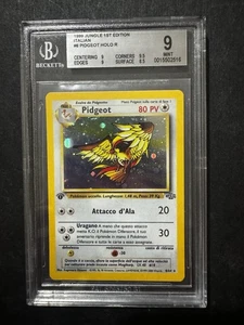 Pokemon Pidgeot 8/64 Jungle Holo 1 ED ITA BGS 9 - No Charizard Crystal - Imagen 1 de 1