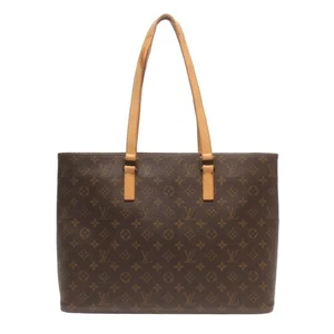 Louis Vuitton Luco Tote Bag Monogram M51155 Women's Pre-Owned - Picture 1 of 8