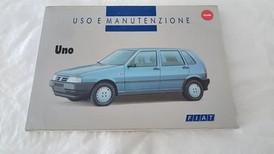 Fiat Uno Turbo ie 2 serie / Turbo Diesel - libretto uso e manutenzione Originale - Immagine 1 di 4
