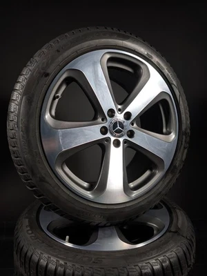 4 Winterräder 235 55 R19 Mercedes Benz GLC X253 W253 19" Alufelgen RDK - Bild 1 von 4