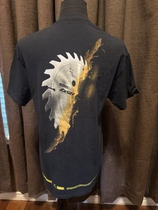Post Malone Black POSTY CO Concert Tour Shirt B&B Beerbongs & Bentleys Saw 2018 - Picture 1 of 8