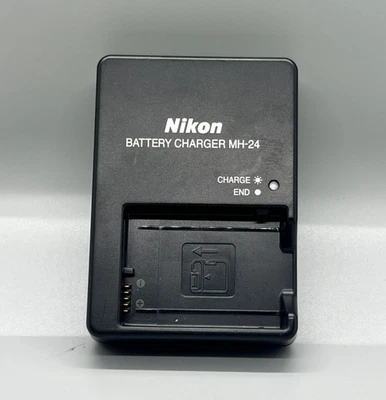 Cargador de batería original MH-24 para Nikon EN-EL14 EN-EL14A D3300 D3400 D3500 Foto 1 de 2