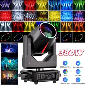 380W LED Moving Head Stage Light RGBW Gobo Beam DMX Lighting For DJ Disco Show - Picture 1 of 18