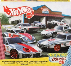 Hot Wheels Silver Series Mattel 80th Anniversary 7-Pack 1:64 Scale Toy Cars - Picture 1 of 5