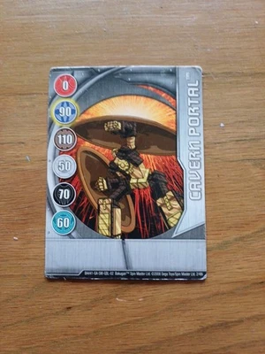 CAVERN PORTAL Bakugan 2 Battle Brawlers Magnetic Gate Card SEGA Japanese   - Image 1 of 2