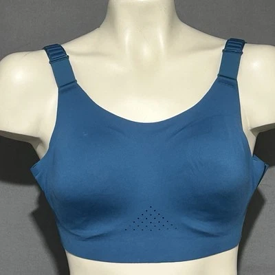 Sujetador Brooke Dare Scoop Back 32DD/E Azul Aqua Inalámbrico Alto Impacto Foto 1 de 4
