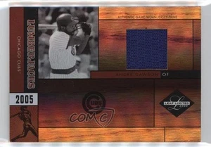 2005 Leaf Limited Lumberjacks Jerseys Prime /50 Andre Dawson #LJ-3 HOF - Picture 1 of 4