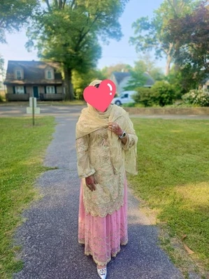 Vestido de fiesta de boda de diseñador traje paquistaní Salwar Kameez Foto 1 de 2