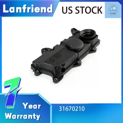 Trampa de aceite de válvula PCV 2,0 L apta para 14 ~ 21 Volvo XC90 XC60 S60 S80 S90 V60 V90 XC40 XC70 Foto 1 de 4